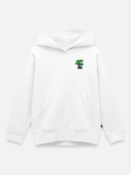 Bonsai - Kinder Premium Organic Hoodie - Weiß