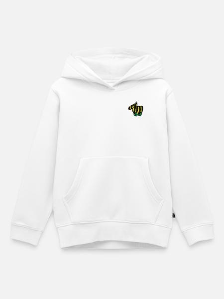 Janosch Tigerente Stick - Kinder Premium Organic Hoodie - Weiß