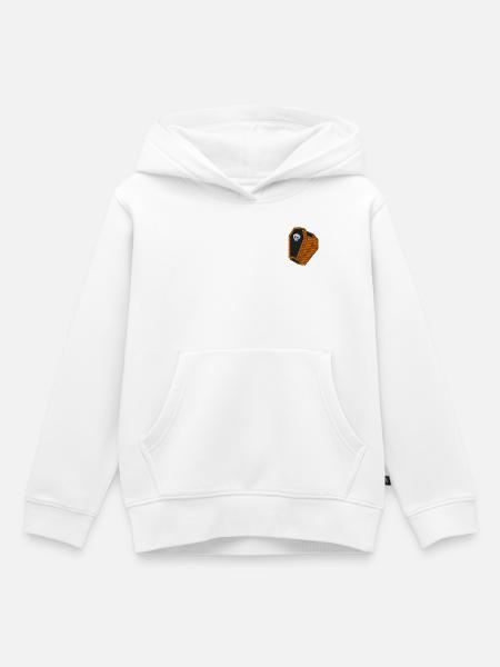 Skullcoffin - Kinder Premium Organic Hoodie - Weiß