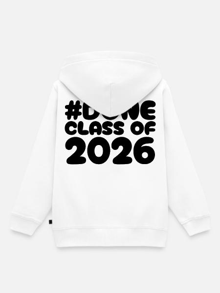 Bitte Design bereitstellen - Kinder Premium Organic Hoodie - Weiß