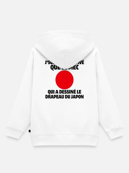 motiviert, faul, müde - Kinder Premium Organic Hoodie - Weiß