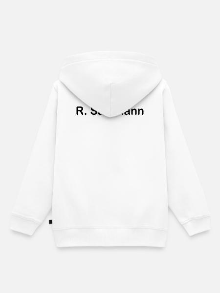 R. Satzmann - Kinder Premium Organic Hoodie - Weiß