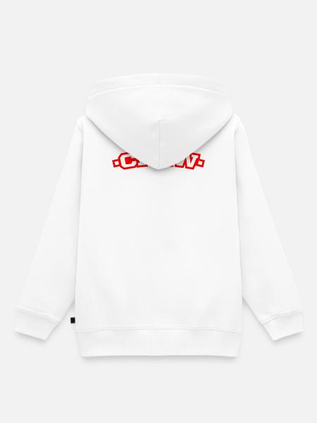 crew - Kinder Premium Organic Hoodie - Weiß