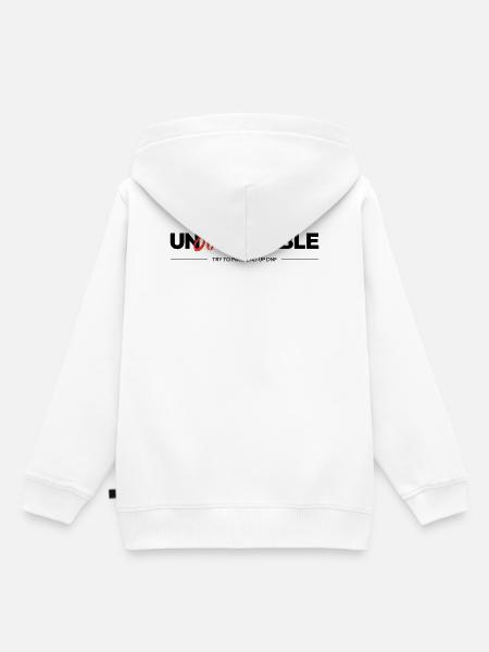 Unüberholbar - Kinder Premium Organic Hoodie - Weiß