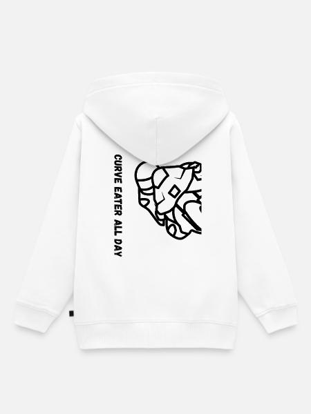 Motorrad Hemd - Kinder Premium Organic Hoodie - Weiß
