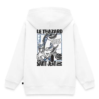 Wahoo aus Saint Jean du Var - Kinder Premium Organic Hoodie - Weiß - Hinten - AI Model Kid Female (0cm)
