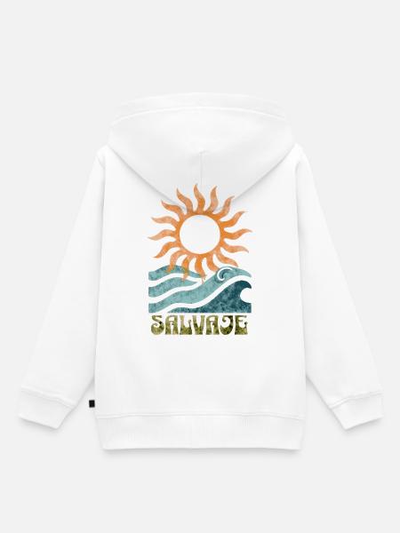 Surf Salvaje  - Kids Premium Organic Hoodie - white