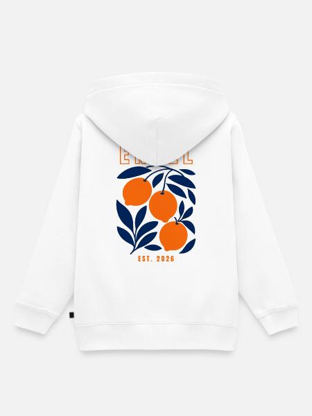 Enkel 2026 - Kinder Premium Organic Hoodie - Weiß