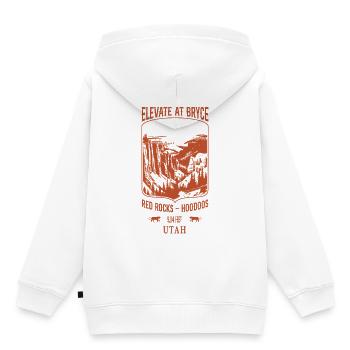 Elevate at Bryce - Sand - Sweat Premium à capuche enfant bio - blanc - Dos - AI Model Kid Female (0cm)