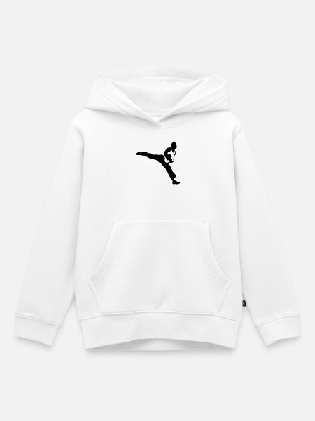 taekwondo - Kinder Premium Organic Hoodie - Weiß