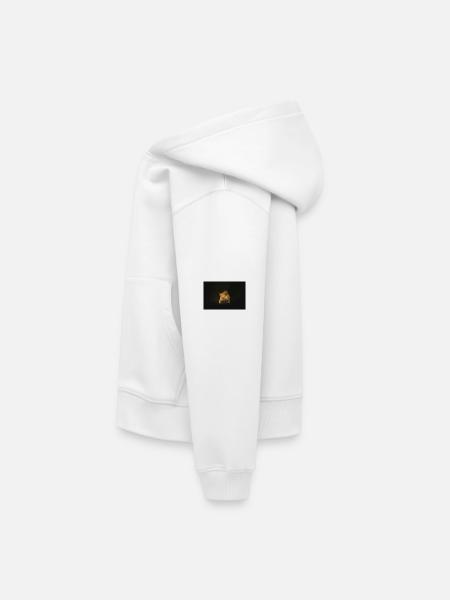 Flauschiges Eichhörnchen Lichtblick - Kinder Premium Organic Hoodie - Weiß