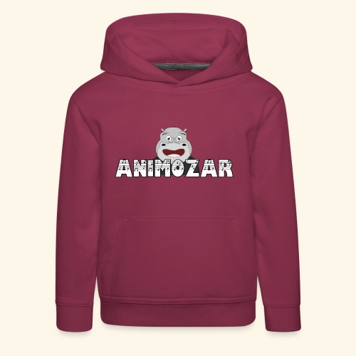 Logo officiel Animozar - Pull à capuche Premium Enfant