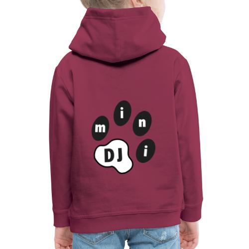 DJMini Logo - Premium hættetrøje til børn