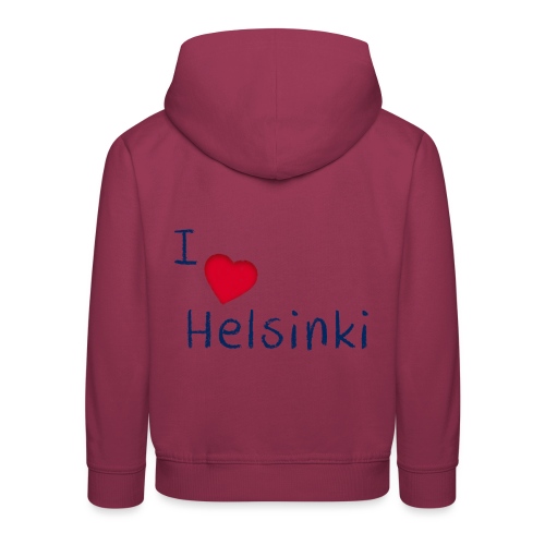 I Love Helsinki - Lasten premium huppari