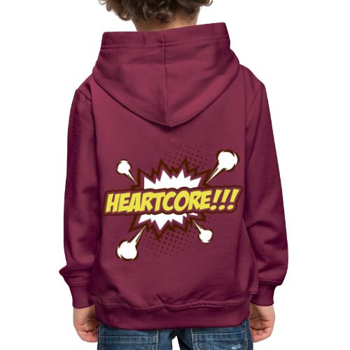 heartcore comic - Kinder Premium Hoodie