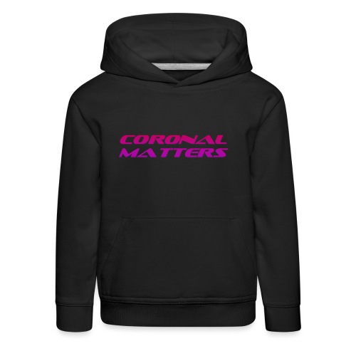 Logotipo de Coronal Matters - Sudadera con capucha premium niño