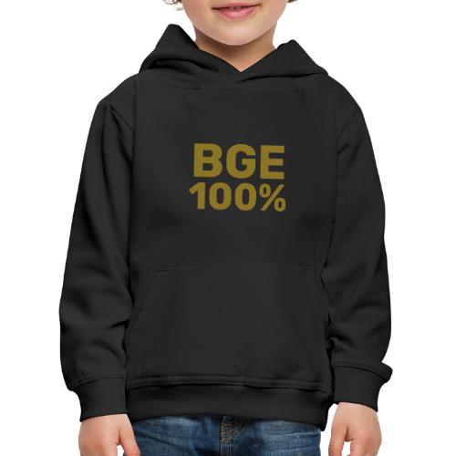 BGE 100% - Premium hættetrøje til børn