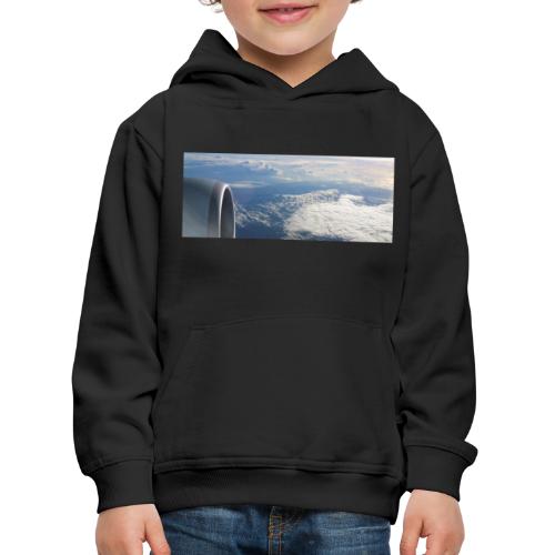 Flugzeug Himmel Wolken Australien - Kinder Premium Hoodie