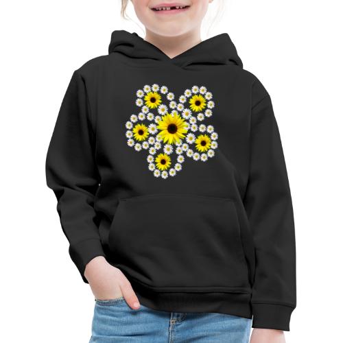 Margeriten Sonnenblumen Blüte Gänseblümchen floral - Kinder Premium Hoodie