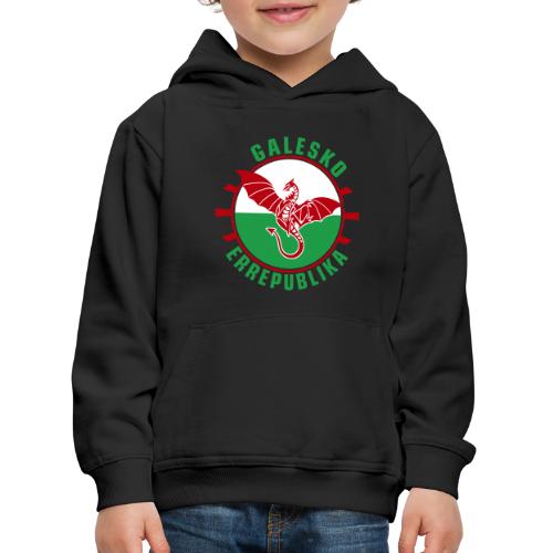 Galesko Errepublika - Welsh Republic, Basque - Kids' Premium Hoodie