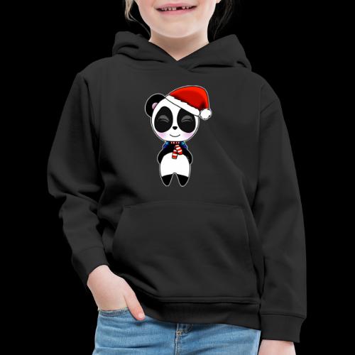 Panda noel bonnet - Pull à capuche Premium Enfant
