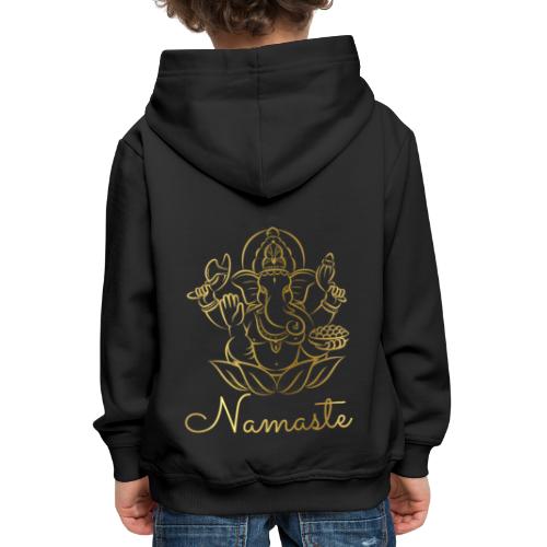 Namaste Meditation Yoga Sport Fashion - Kinder Premium Hoodie