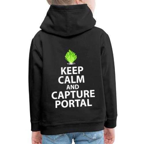 Keep Calm Portal ENL - Pull à capuche Premium Enfant