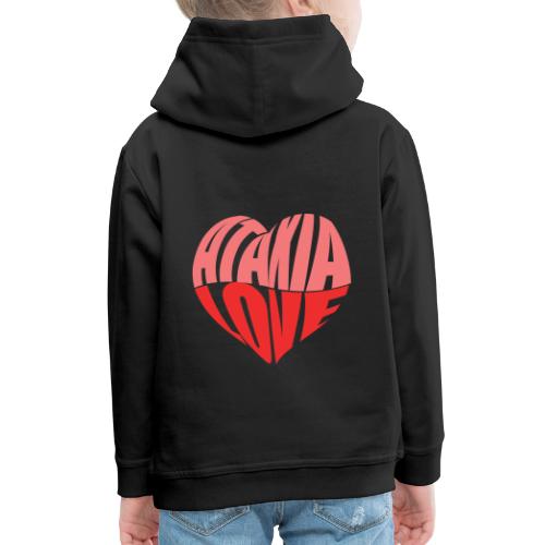 Ataxia Love - Bluza dziecięca z kapturem Premium