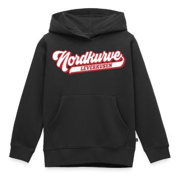 Nordkurve Leverkusen | Farbe änderbar - Kinder Premium Organic Hoodie - Schwarz - Vorne - AI Model Kid Male (0cm)
