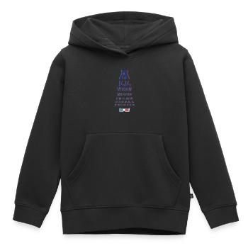 ALL YOU NEED IS LOVE 3D - Sweat Premium à capuche enfant bio - noir - Devant - AI Model Kid Male (0cm)