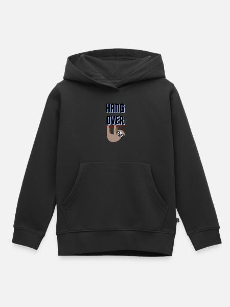 Hang Over - Kinder Premium Organic Hoodie - Schwarz