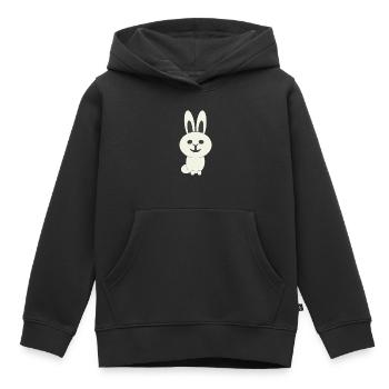 Créatures mythiques - Animal - Sweat Premium à capuche enfant bio - noir - Devant - AI Model Kid Male (0cm)