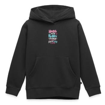 Mittagessen Schule Cafeteria Crew - Kinder Premium Organic Hoodie - Schwarz - Vorne - AI Model Kid Male (0cm)