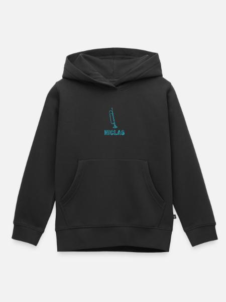 Blasmusik Niclas - Kinder Premium Organic Hoodie - Schwarz
