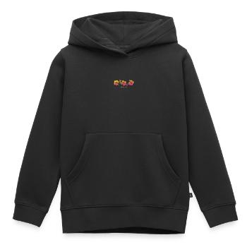 Jakarta Indonesien Hibiskus Souvenir Urlaub - Kinder Premium Organic Hoodie - Schwarz - Vorne - AI Model Kid Male (0cm)