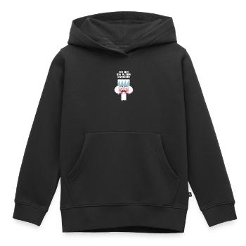 Nussknacker alter Knacker Opa Weihnachten Quote - Kinder Premium Organic Hoodie - Schwarz - Vorne - AI Model Kid Male (0cm)