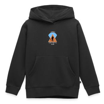 Ramoneur Ramoneur Ramoneur - Sweat Premium à capuche enfant bio - noir - Devant - AI Model Kid Male (0cm)