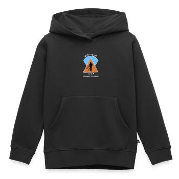 Ramoneur Ramoneur Ramoneur - Sweat Premium à capuche enfant bio - noir - Devant - AI Model Kid Male (0cm)