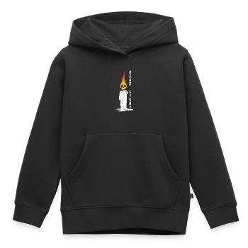 Dead Light - Kinder Premium Organic Hoodie - Schwarz - Vorne - AI Model Kid Male (0cm)