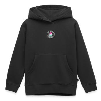 ALLES, WAS ICH BRAUCHE, IST CUPCAKE - Kinder Premium Organic Hoodie - Schwarz - Vorne - AI Model Kid Male (0cm)
