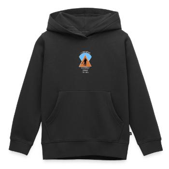 Ramoneur Ramoneur Ramoneur - Sweat Premium à capuche enfant bio - noir - Devant - AI Model Kid Male (0cm)
