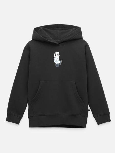 Geist Halloween Gefangener - Kinder Premium Organic Hoodie - Schwarz