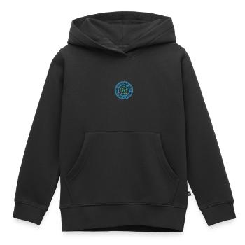 Siblings 1969 - Kids Premium Organic Hoodie - black - Front - AI Model Kid Male (0cm)