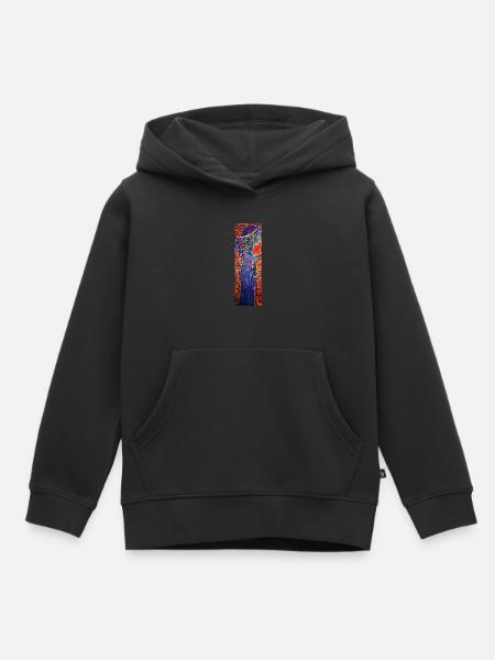 ELEGANZ - Kinder Premium Organic Hoodie - Schwarz