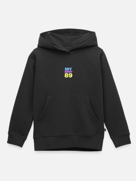 Sweet 89 - Kinder Premium Organic Hoodie - Schwarz