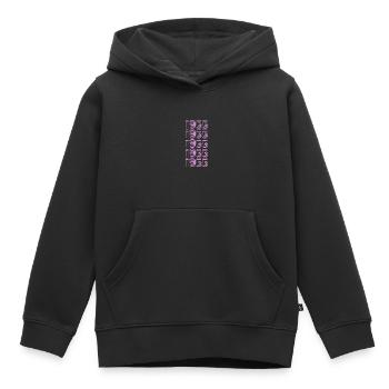 Célébrations 1955 - Sweat Premium à capuche enfant bio - noir - Devant - AI Model Kid Male (0cm)
