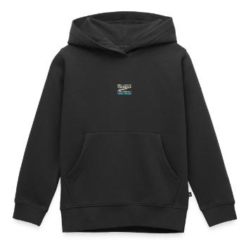 Don't Flatter Yourself I Was Looking At Your Veins - Kinder Premium Organic Hoodie - Schwarz - Vorne - AI Model Kid Male (0cm)