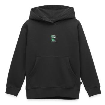 63 Earths Can Fit Inside Uranus - Kinder Premium Organic Hoodie - Schwarz - Vorne - AI Model Kid Male (0cm)