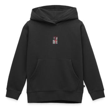 One Nation Under God - Kinder Premium Organic Hoodie - Schwarz - Vorne - AI Model Kid Male (0cm)