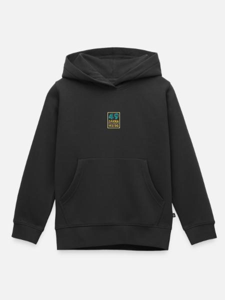 49 - Kinder Premium Organic Hoodie - Schwarz